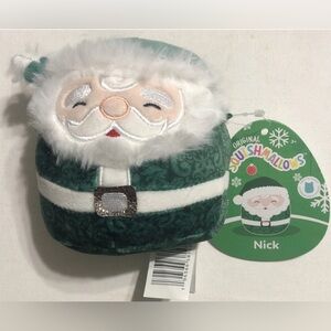 Squishmallows Green Santa Nick Plush